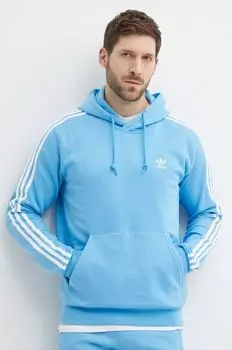 Толстовка с капюшоном adidas Originals, синий