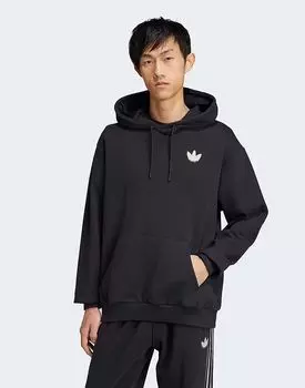 Толстовка с капюшоном Adidas Originals Skeleton черного цвета