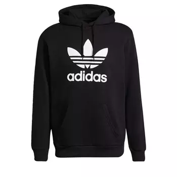 Толстовка с капюшоном ADIDAS ORIGINALS Sweatshirt Adicolor Classics Trefoil, черный