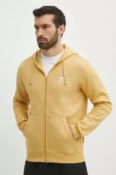 Толстовка с капюшоном adidas Originals, желтый