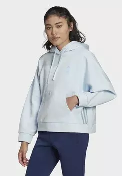 Толстовка с капюшоном Adidas, синий