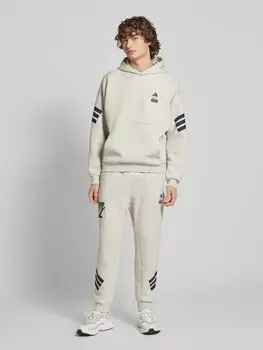 Толстовка с капюшоном ADIDAS SPORTSWEAR, бежевый