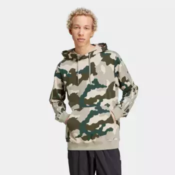 Толстовка с капюшоном Adidas Sportswear "M CAMO HD", серебристый