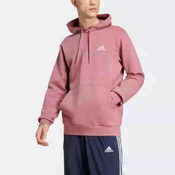 Толстовка с капюшоном Adidas Sportswear "M FEELCOZY HD", малиновый