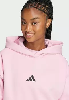 Толстовка с капюшоном adidas Sportswear, розовый
