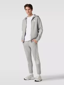 Толстовка с капюшоном ADIDAS SPORTSWEAR, светло-серый