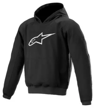Толстовка с капюшоном Ageless в стиле Мотоцикла alpinestars, черный/белый