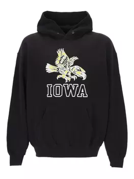 Толстовка с капюшоном Айова Wild Donkey, черный