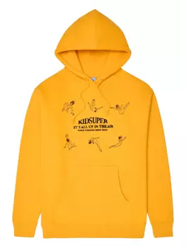 Толстовка с капюшоном «Акробаты» KidSuper, желтый