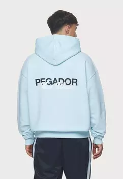 Толстовка с капюшоном ALESO HOODIE Pegador, светло-голубой