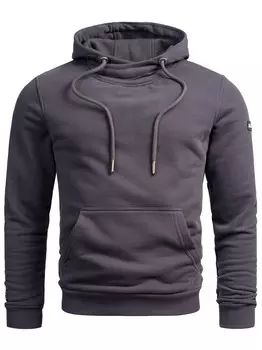 Толстовка с капюшоном Alessandro Salvarini Sweatshirt Calgarii, антрацит