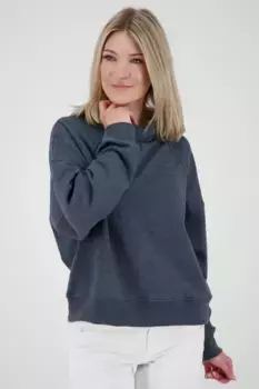 Толстовка с капюшоном Alife & Kickin "JerraAK A Sweat Women", цвет морской волны