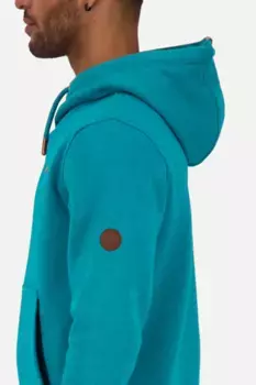 Толстовка с капюшоном Alife & Kickin "JohnsonAK A Hoodie мужская толстовка с капюшоном, пуловер", бирюзовый