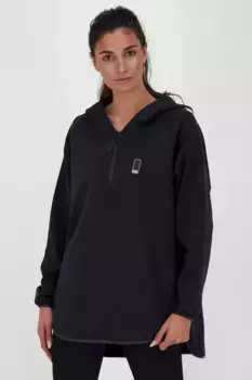 Толстовка с капюшоном Alife & Kickin "MaraAK N толстовка женская, толстовка с капюшоном", цвет Moonless