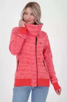 Толстовка с капюшоном Alife & Kickin "MerritAK F толстовка женская толстовка с капюшоном, толстовка", коралловый