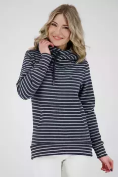 Толстовка с капюшоном Alife & Kickin "SarahAK B Sweat женская толстовка с капюшоном, толстовка", цвет морской волны