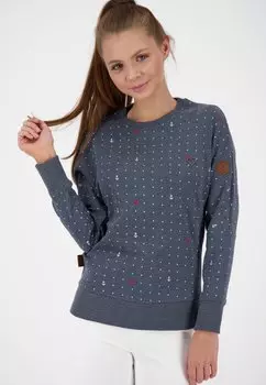 Толстовка с капюшоном alife & kickin, темно-синий