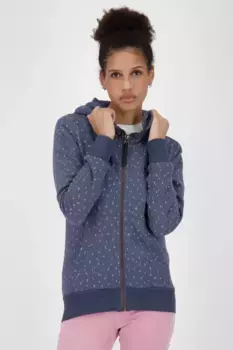 Толстовка с капюшоном Alife & Kickin " Толстовка YasminAK B женская толстовка с капюшоном, толстовка ", синий