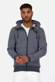 Толстовка с капюшоном Alife & Kickin "TrasherAK Z Sweat Jacket мужская толстовка с капюшоном, толстовка", цвет морской волны