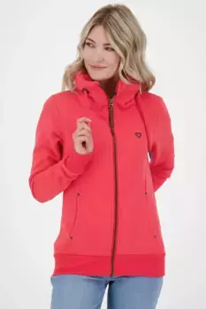 Толстовка с капюшоном Alife & Kickin "VivianAK Толстовка женская толстовка с капюшоном, толстовка", коралловый