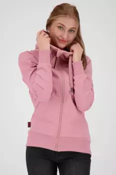 Толстовка с капюшоном Alife & Kickin "YasminAK A Hooded Sweat Jacket Women", цвет Lavender