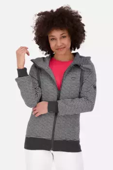 Толстовка с капюшоном Alife & Kickin "YasminAK Z Hooded Sweatjacket Women", цвет Moonless