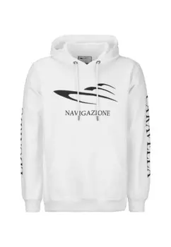 Толстовка с капюшоном ALINA MODERN Edoardo Caravella, белый