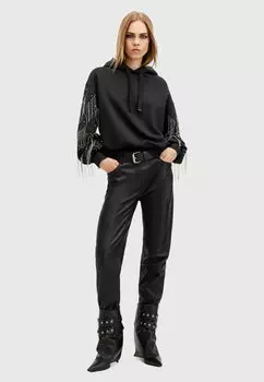 Толстовка с капюшоном AllSaints, черный