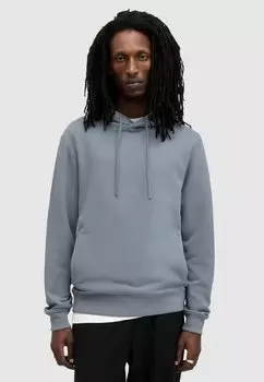 Толстовка с капюшоном AllSaints, синий