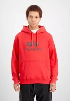 Толстовка с капюшоном Alpha Industries, красный