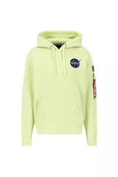 Толстовка с капюшоном ALPHA INDUSTRIES Sweatshirt Space Shuttle, желтый
