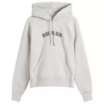 Толстовка с капюшоном Ami Paris, серый