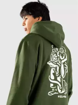 Толстовка с капюшоном And Feelings, черный