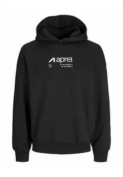 Толстовка с капюшоном APREL Jack & Jones, черный