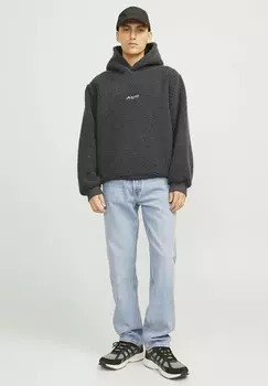 Толстовка с капюшоном APREL Jack & Jones, темно-серый