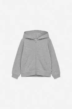 Толстовка с капюшоном Arket, серый