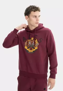 Толстовка с капюшоном Arma, темно-красный