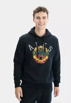Толстовка с капюшоном Arma, темно-синий