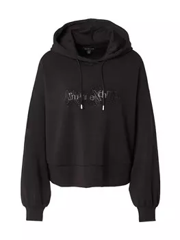 Толстовка с капюшоном ARMANI EXCHANGE Sweatshirt, черный