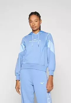 Толстовка с капюшоном ATHLETICS HOODY Mizuno, синий