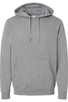 Толстовка с капюшоном Augusta Sportswear 60/40 из флиса, цвет charcoal heather