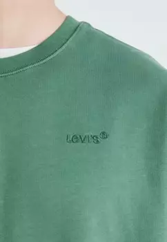 Толстовка с капюшоном AUTHENTIC CREW Levi's, зеленый
