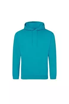 Толстовка с капюшоном AWDis, синий