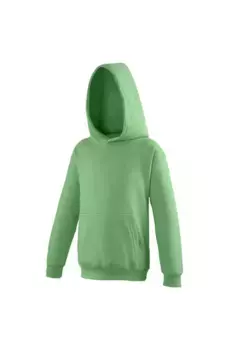 Толстовка с капюшоном AWDis, зеленый