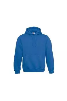Толстовка с капюшоном B&C, синий