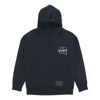 Толстовка с капюшоном badfive hoops с графическим принтом Li-Ning, черный