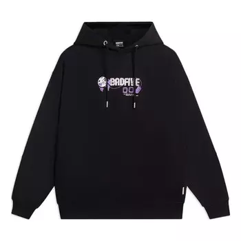 Толстовка с капюшоном badfive с графическим принтом Li-Ning, черный