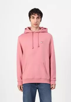 Толстовка с капюшоном BADGE HOODIE - Sweatshirt Tommy Jeans, розовый