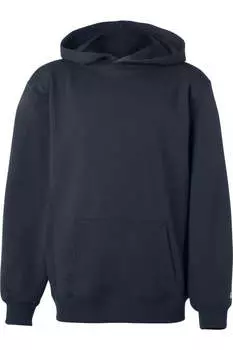 Толстовка с капюшоном Badger Youth Performance из флиса, темно-синий