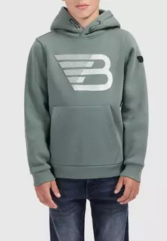Толстовка с капюшоном Ballin, зеленый